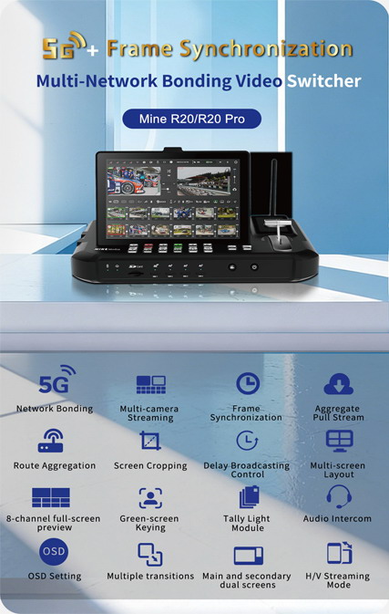 Mine R20 5G Bonding Video Switcher